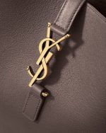 YSL LE 5 À 7 Supple Large in Grained Leather - Image 7